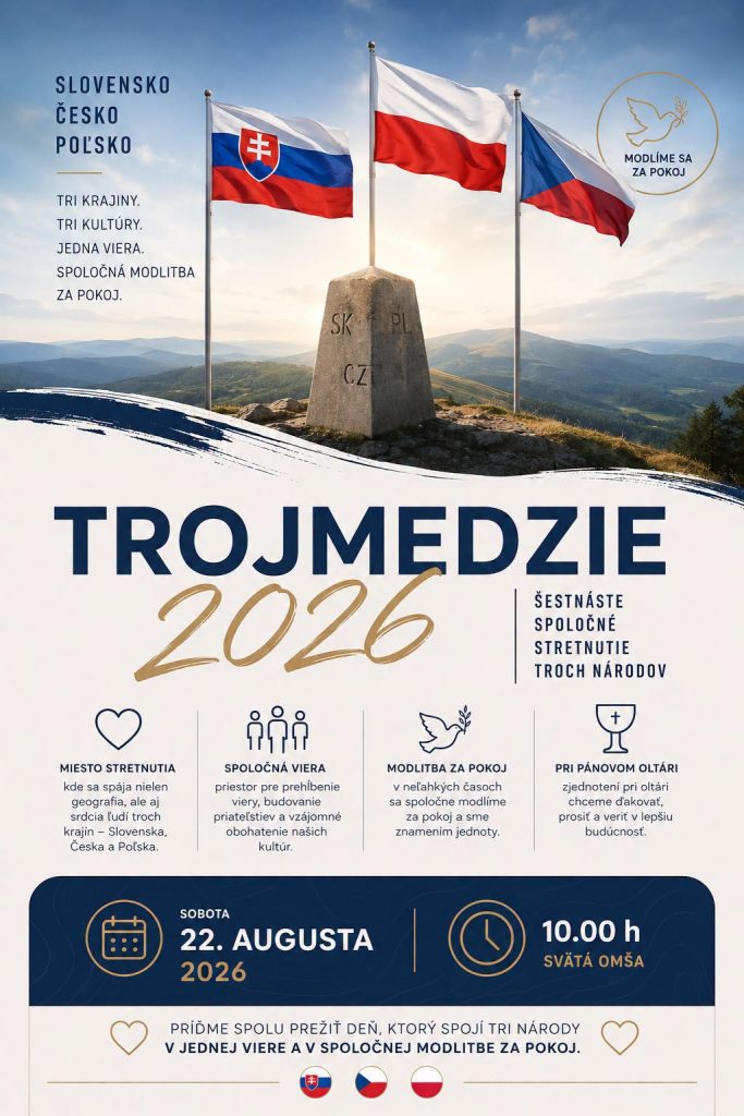 Plagát podujatia Trojmedzie 2026 – stretnutie troch národov