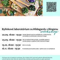 Workshop - Bylinkové laboratórium sv.Hildegardy z Bingenu (Elixír na imunitu)