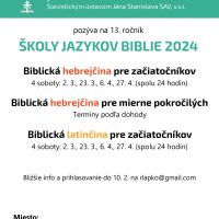 Škola jazykov Biblie