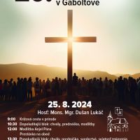 20. celoslovenská púť mužov v Gaboltove