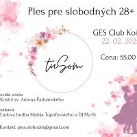 Ples pre slobodných „tuSom“ - koniec prihlasovania