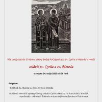 Sv. liturgia ku cti sv. Cyrila a Metoda
